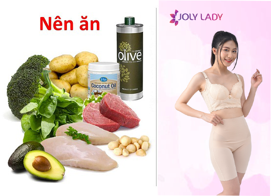 Sử dụng quần định hình ion kết hợp với chế độ ăn uống