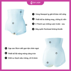 Quần gen xóa bụng y khoa Joly Lady Mesopolip